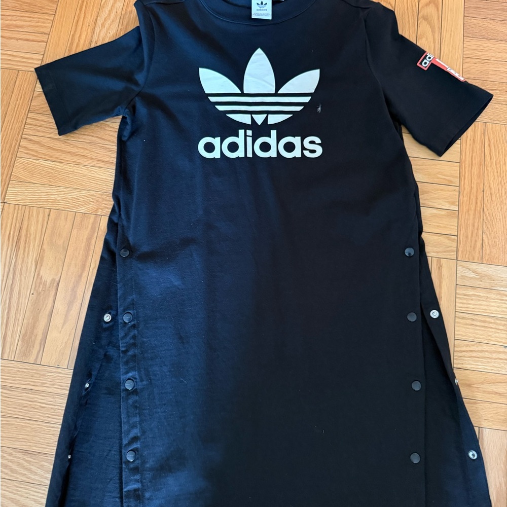 Adidas Black T-Shirt Dress
